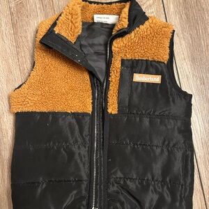 Timberland Kids' Black and Brown Vest 18 months